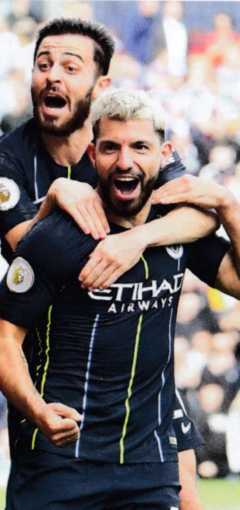 burnley away 2018 to 19 aguero goal