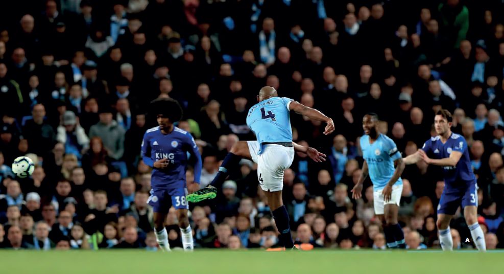 leicester home 2018 to 19 kompany goal