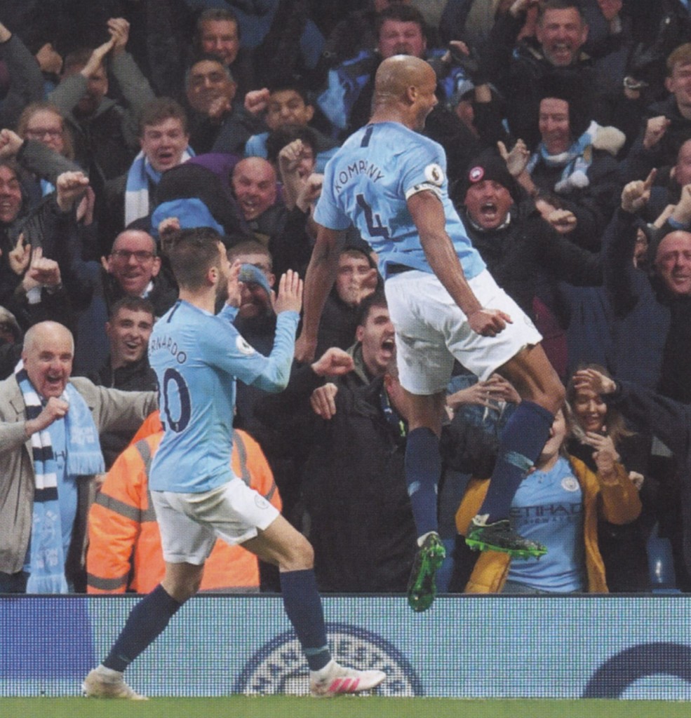 leicester home 2018 to 19 kompany goal