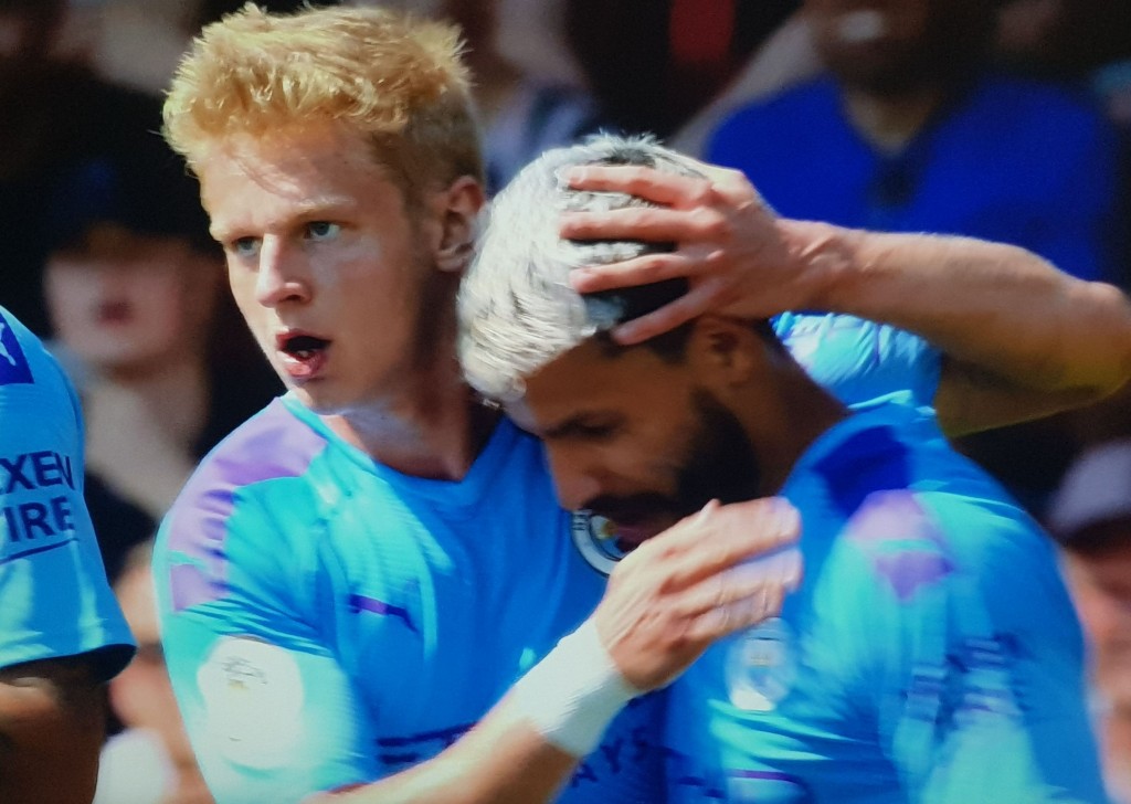 bournemouth away 2019 to 20 first aguero goal
