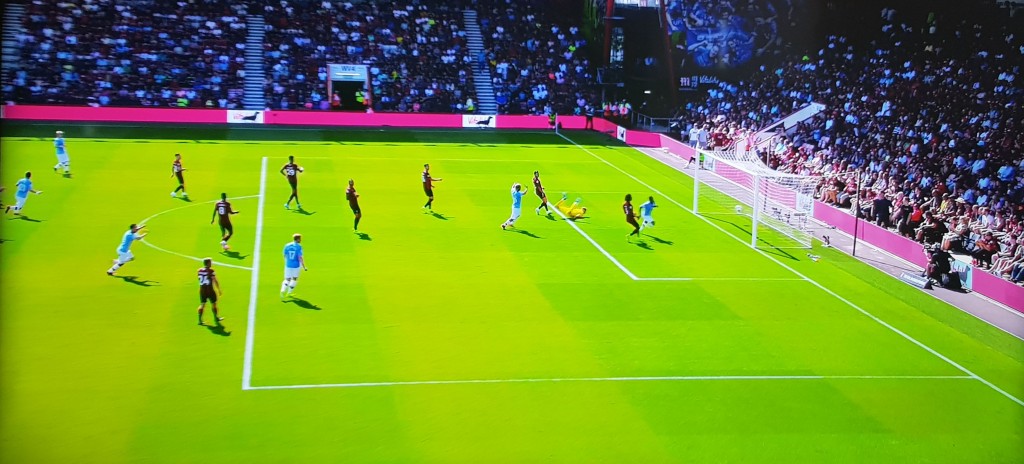 bournemouth away 2019 to 20 sterling goal