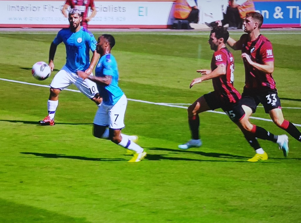 bournemouth away 2019 to 20 sterling goal3