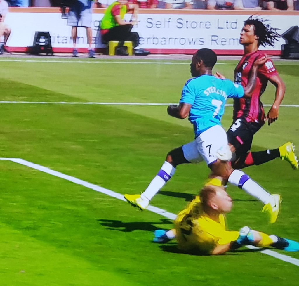 bournemouth away 2019 to 20 sterling goal4
