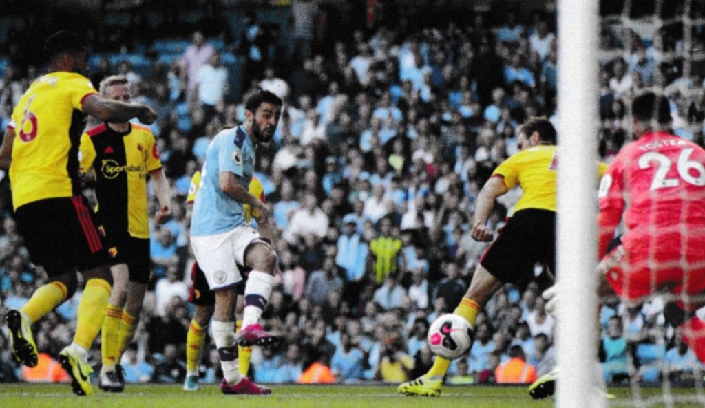watford home 2019 to 20 one of bernados goals