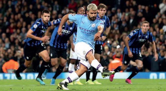 Atalanta home 2019 to 20 aguero pen