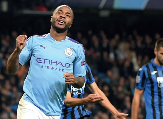 Atalanta home 2019 to 20 raheem hattrick2
