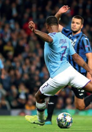 Atalanta home 2019 to 20 raheem hattrick3