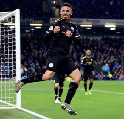 burnley away 2019 to 20 jesus goal 2-0 3