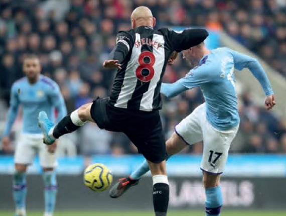 newcastle away 2019 to 20 de bruyne goal