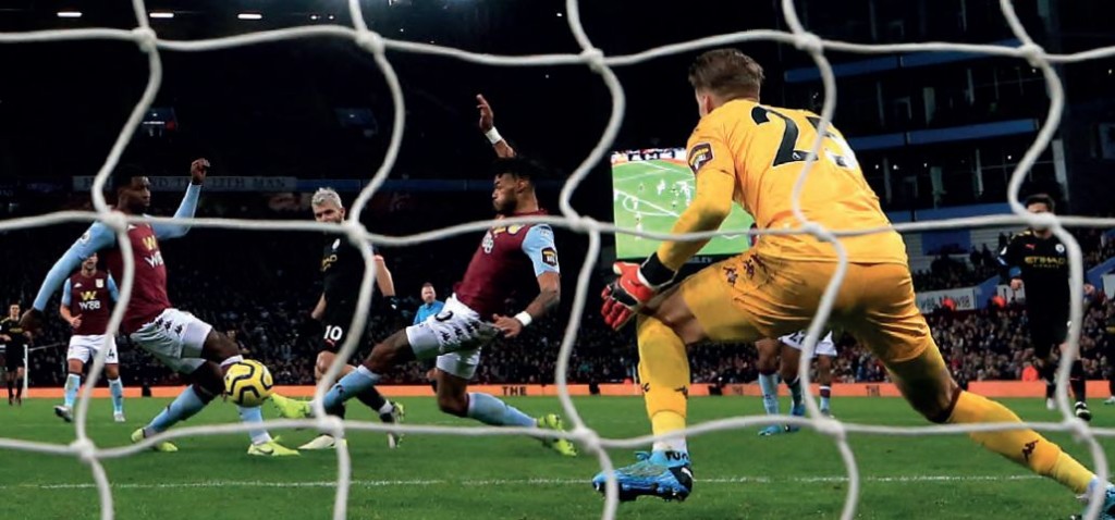 aston villa away 2019 to 20 aguero goal 5-0
