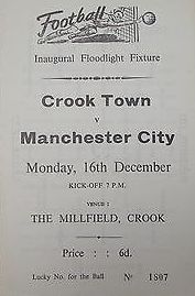 Crook town 1968 to 69 prog