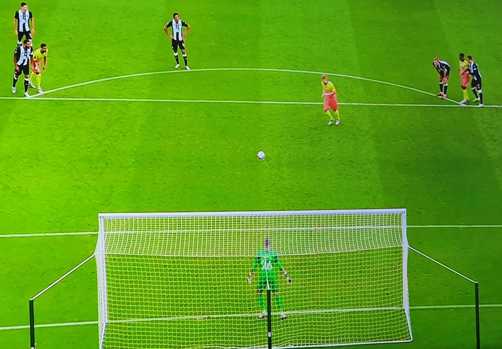 newcastle fa cup 2019 to 20 de bruyne goal
