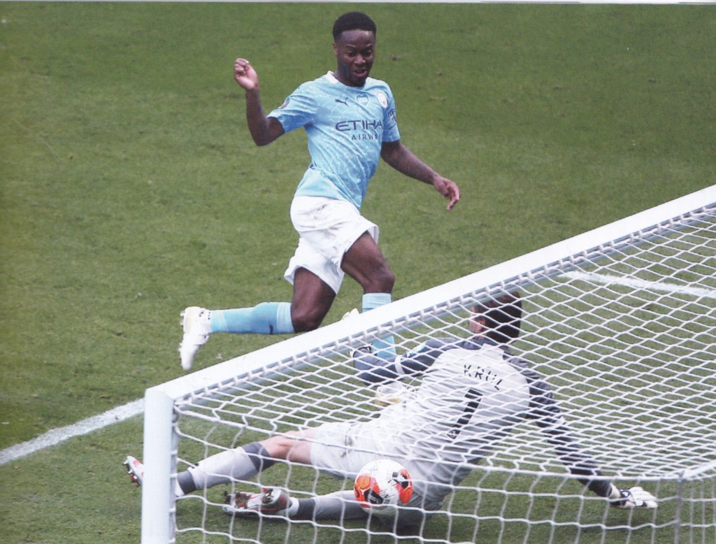 norwich home 2019 to 20 sterling goal