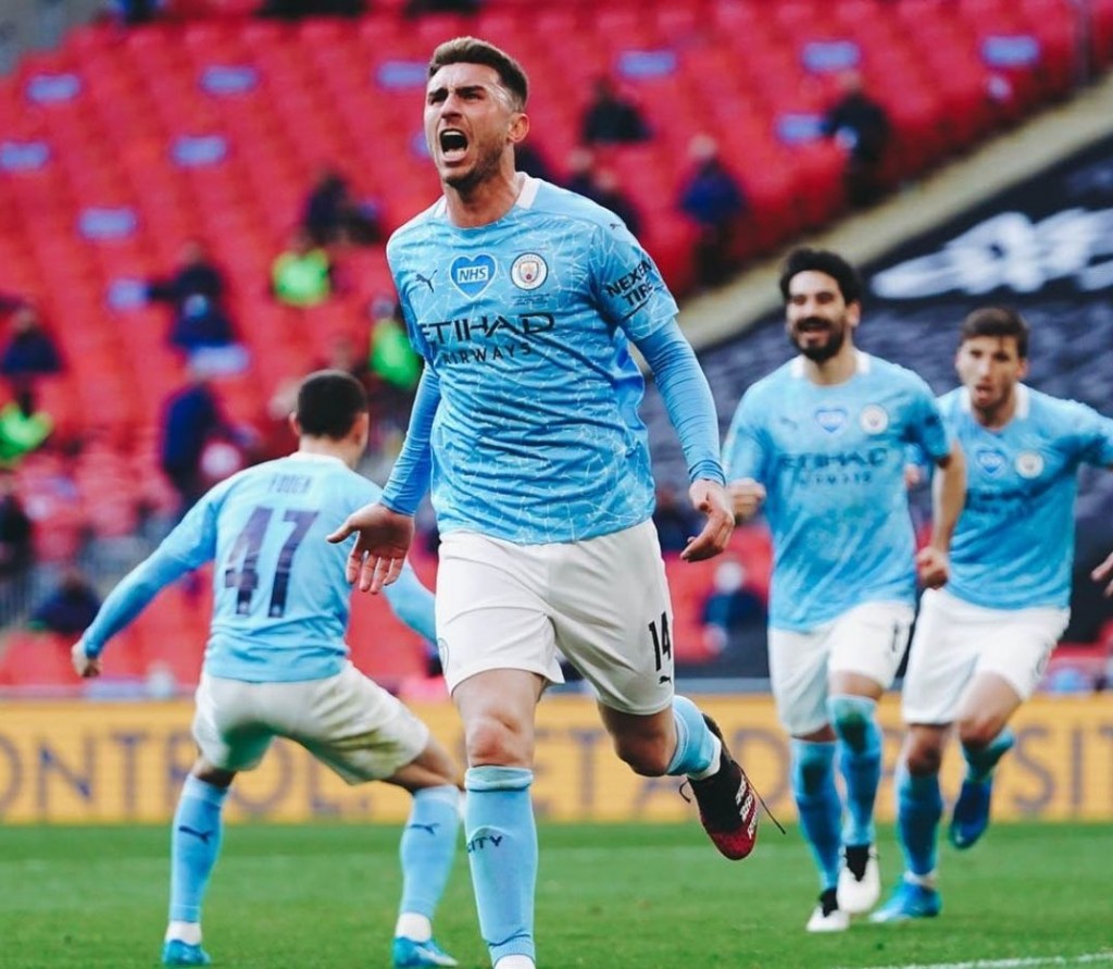 tottenham caraboa cup final 2021 laporte goal1