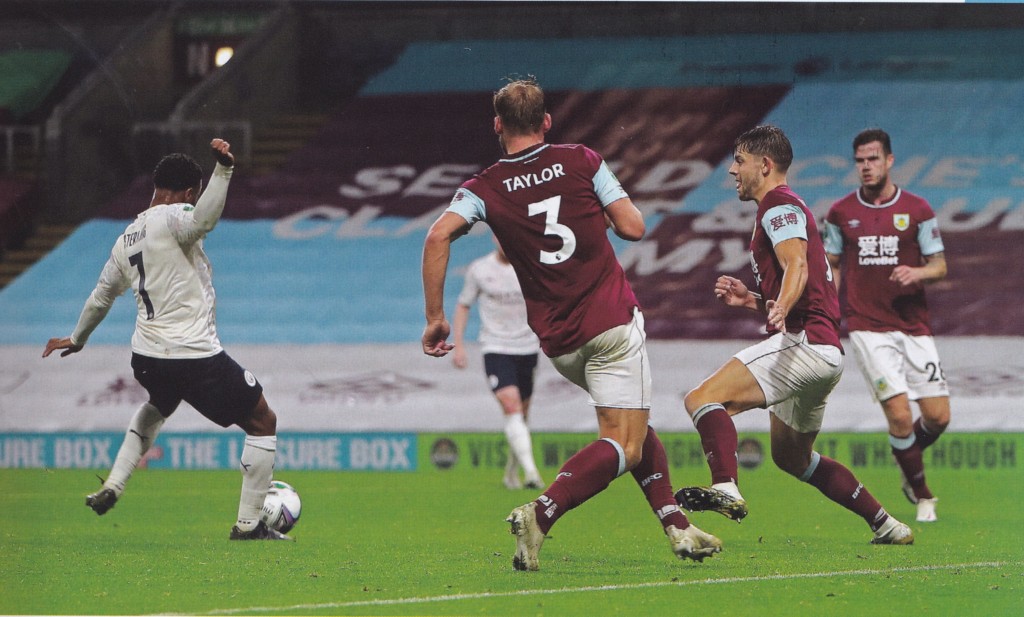 burnley carabao 2020 to 21 sterling goal