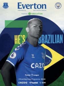 everton away 2020 to 21 programme