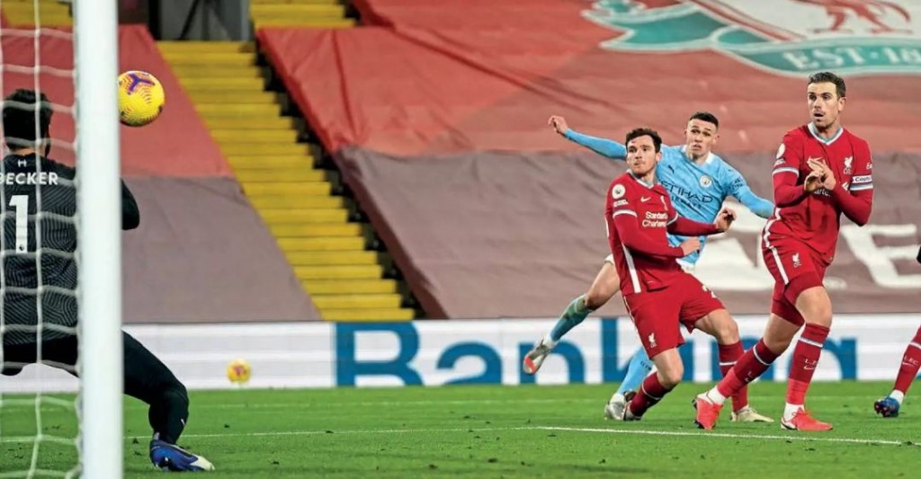 liverpool away 2020 to 21 foden goal4