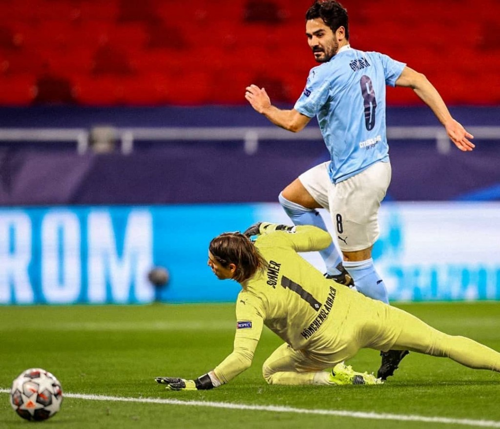 borussia monchengladbach home 2020 to 01 gundogan goal