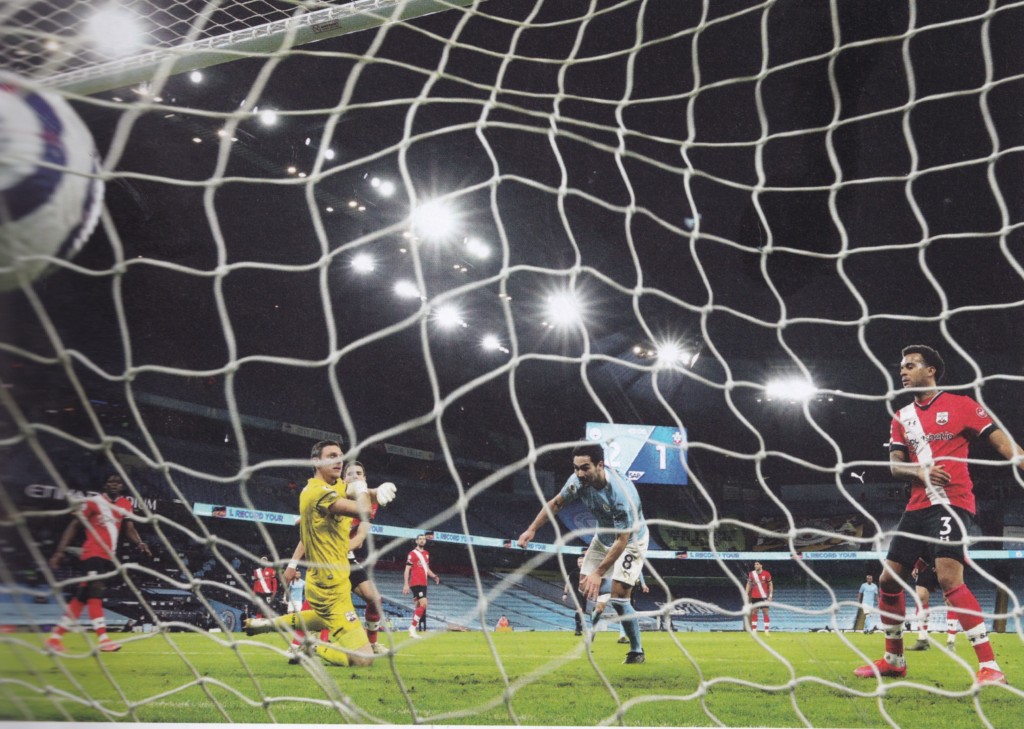 southampton home 2020 to 21 gundogan goal