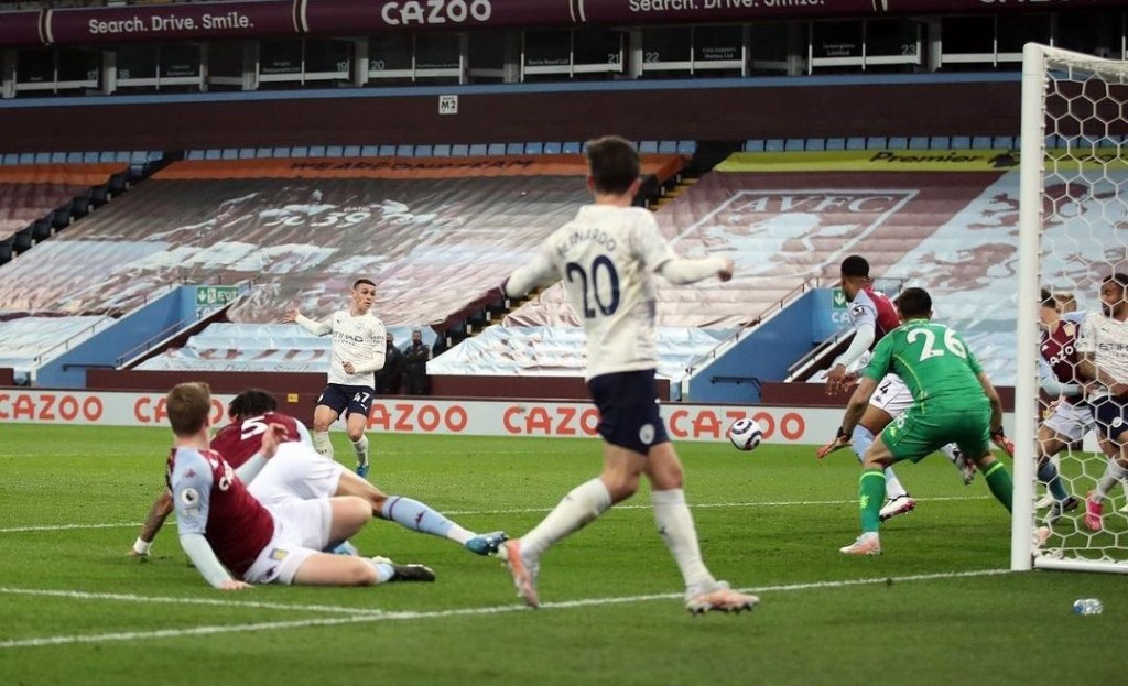 aston villa away 2020 to 21 foden goal