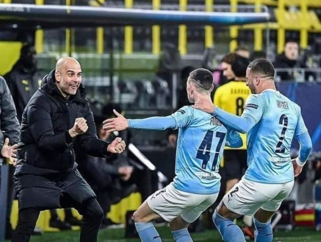 borussia dortmund away 2020 to 21 foden goal