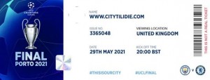 chelsea champions league final ticket