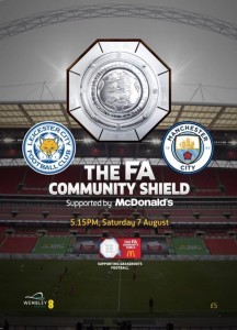 Leicester Community shield 2021 to 22 prog