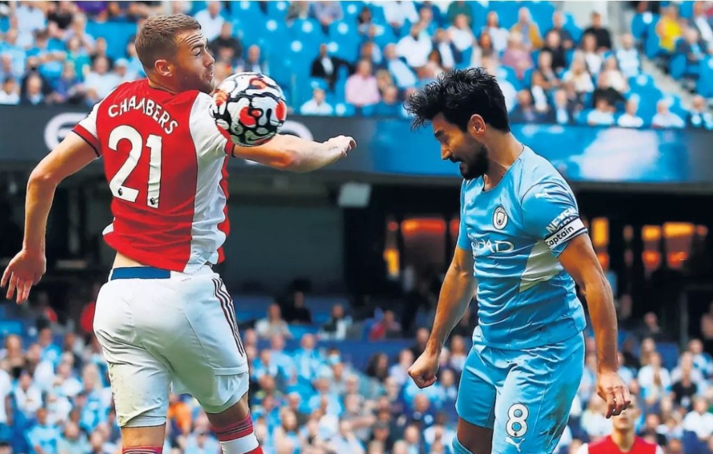 arsenal home 2021 to 22 gundogan goal2