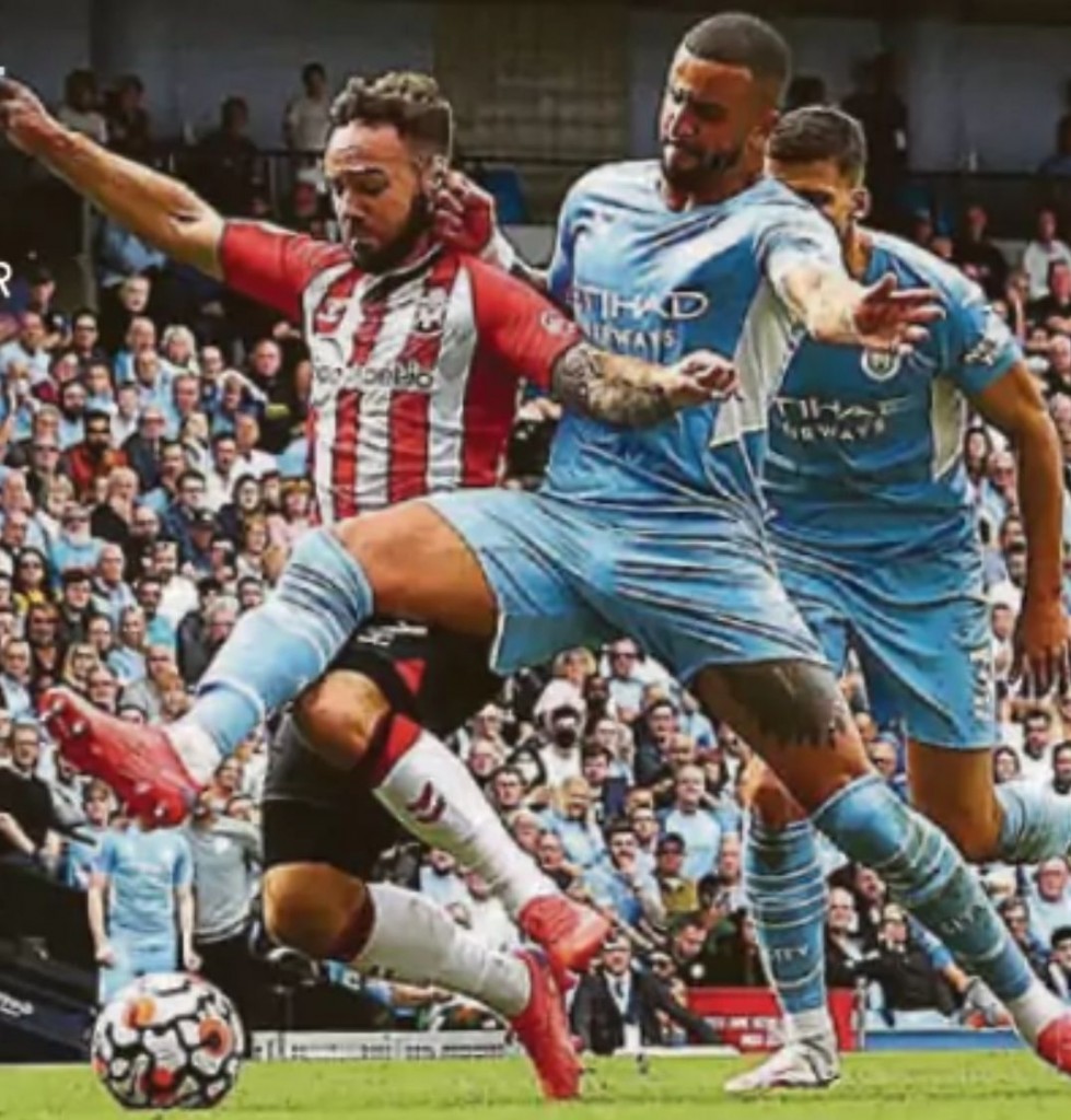 southampton home 2021 to 22 walker red overturned tackle1