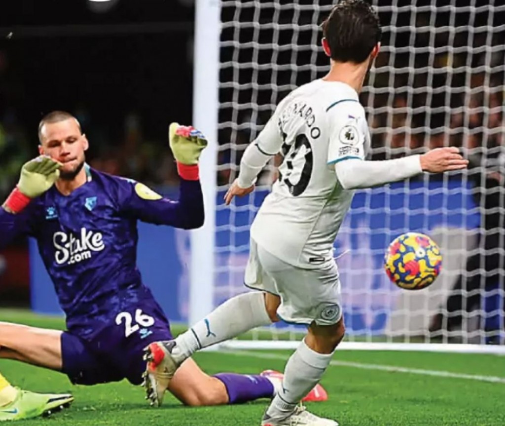 watford away 2021 to 22 silva goal2