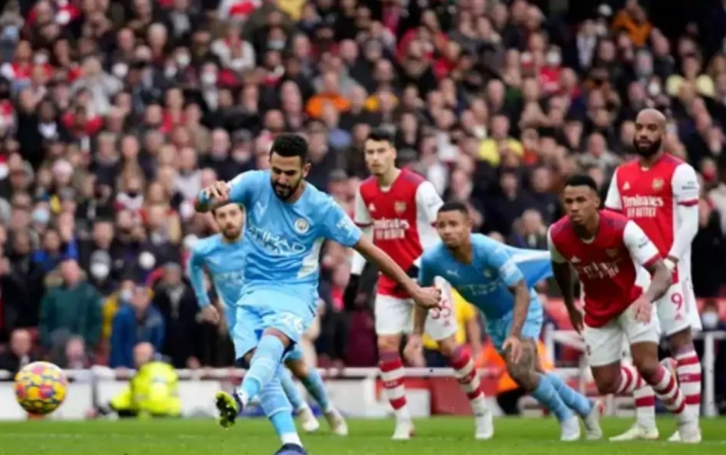 arsenal away 2021 to 22 mahrezi goal