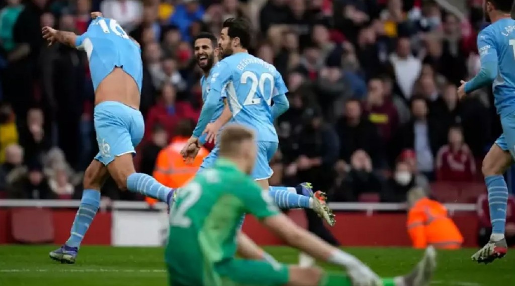 arsenal away 2021 to 22 rodri goal