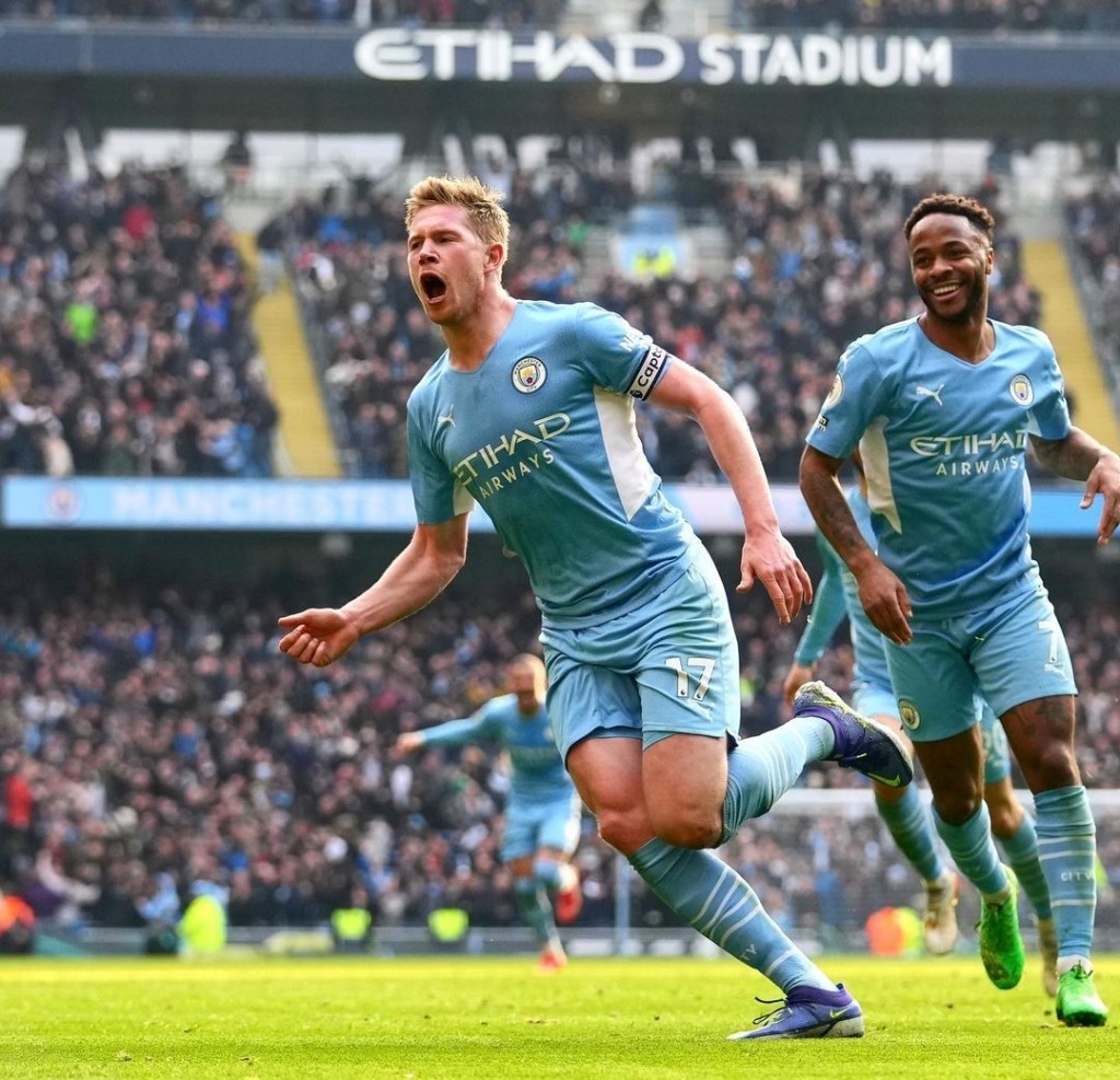 Chelsea home 2021 to 22 kdb goal2