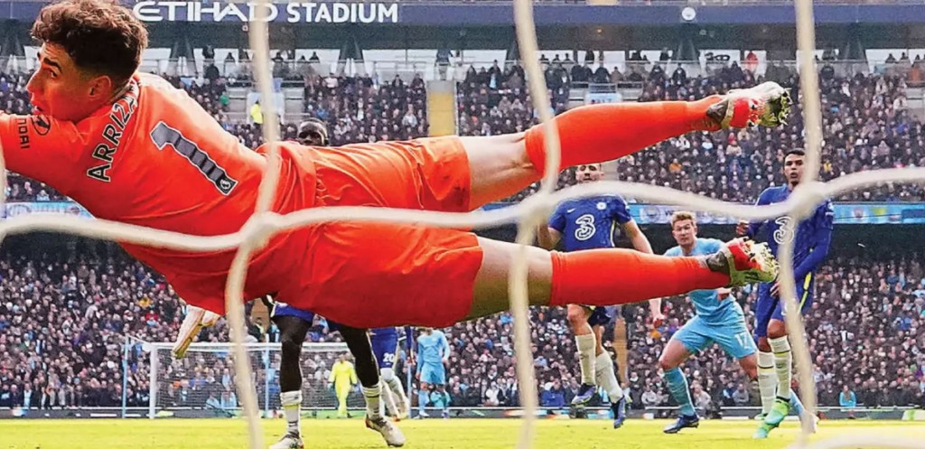 Chelsea home 2021 to 22 kdb goal5