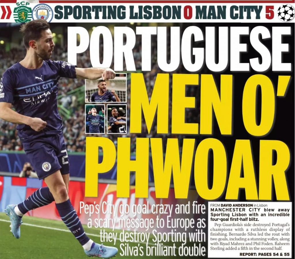 sporting lisbon away 2021 to 22 daily mirror 16 feb 2022qwwwwwww