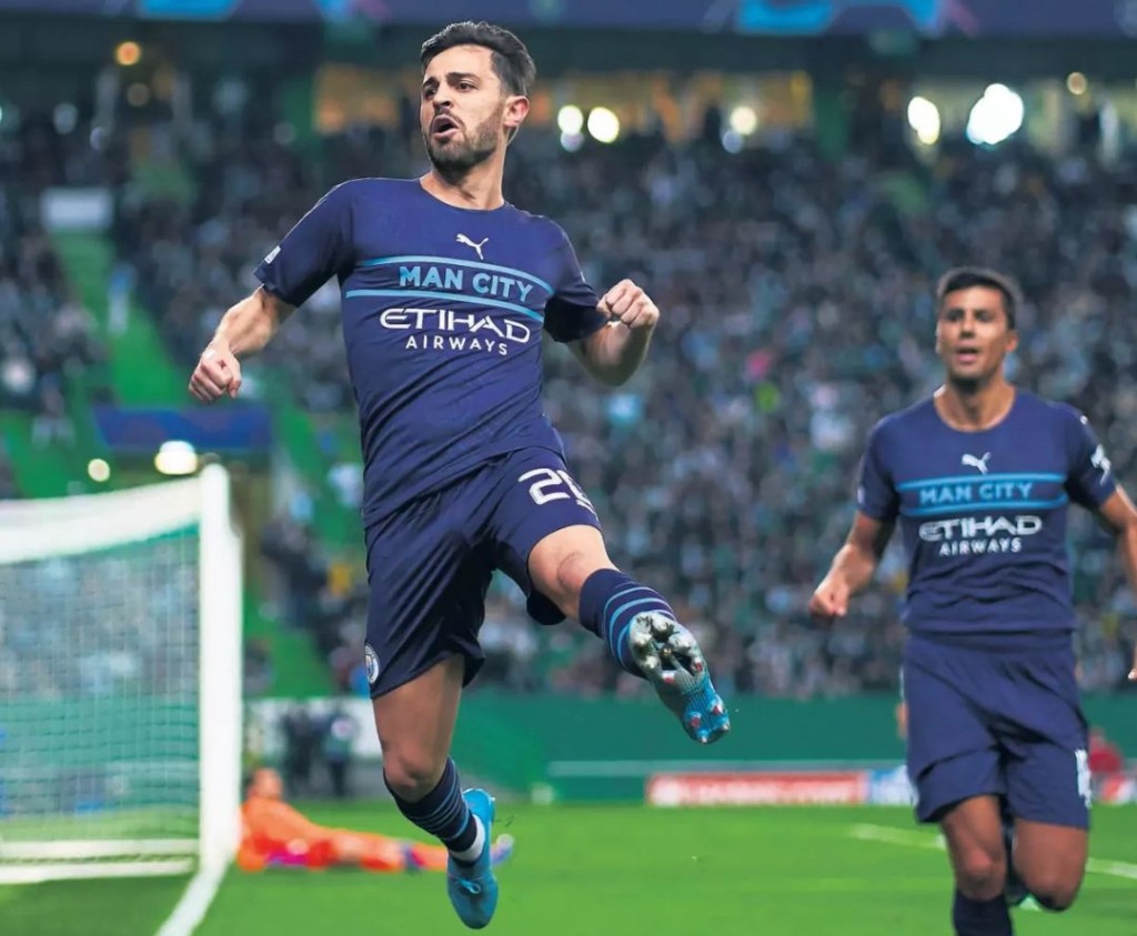 sporting lisbon away 2021 to 22 silva goal
