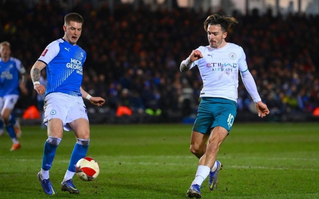 peterborough fa cup 2021 to 22 grealish goal