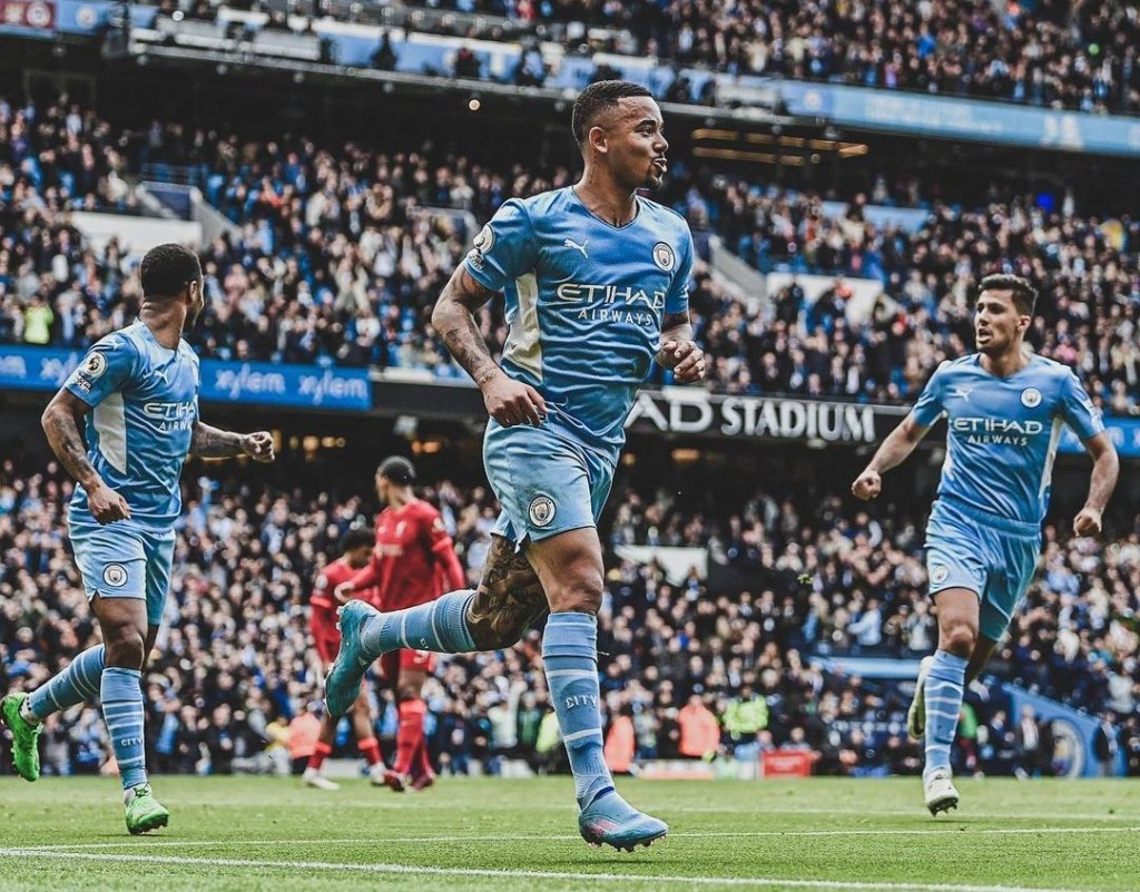 liverpool home 2021 to 22 jesus goal