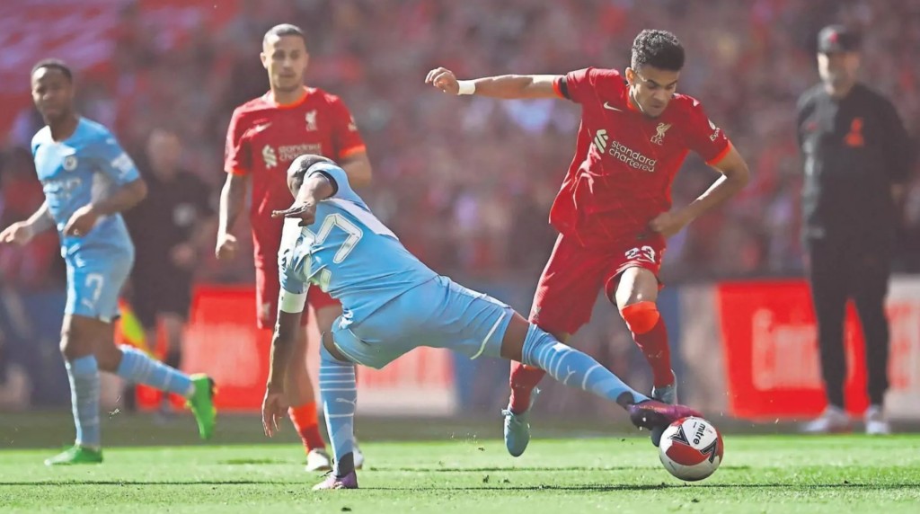 Liverpool fa cup semi 2021 to 22 action