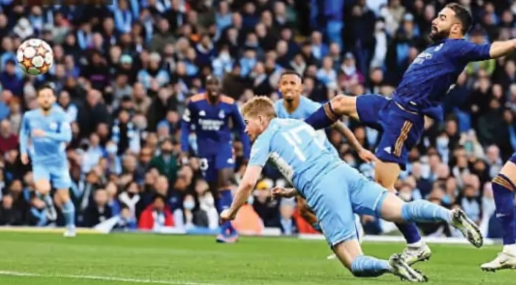 real madrid home 2021 to 22 kdb goal3