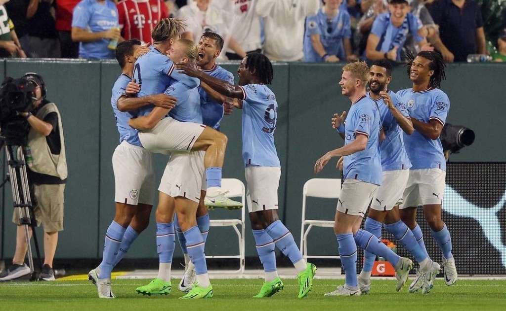 bayern munich friendly 2022 to 23 haaland goal