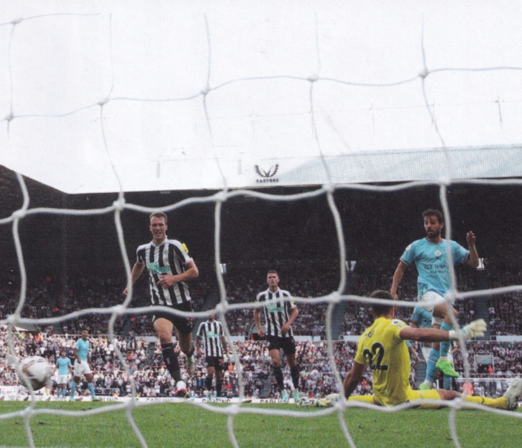 newcastle away 2022 to 23 silva goal