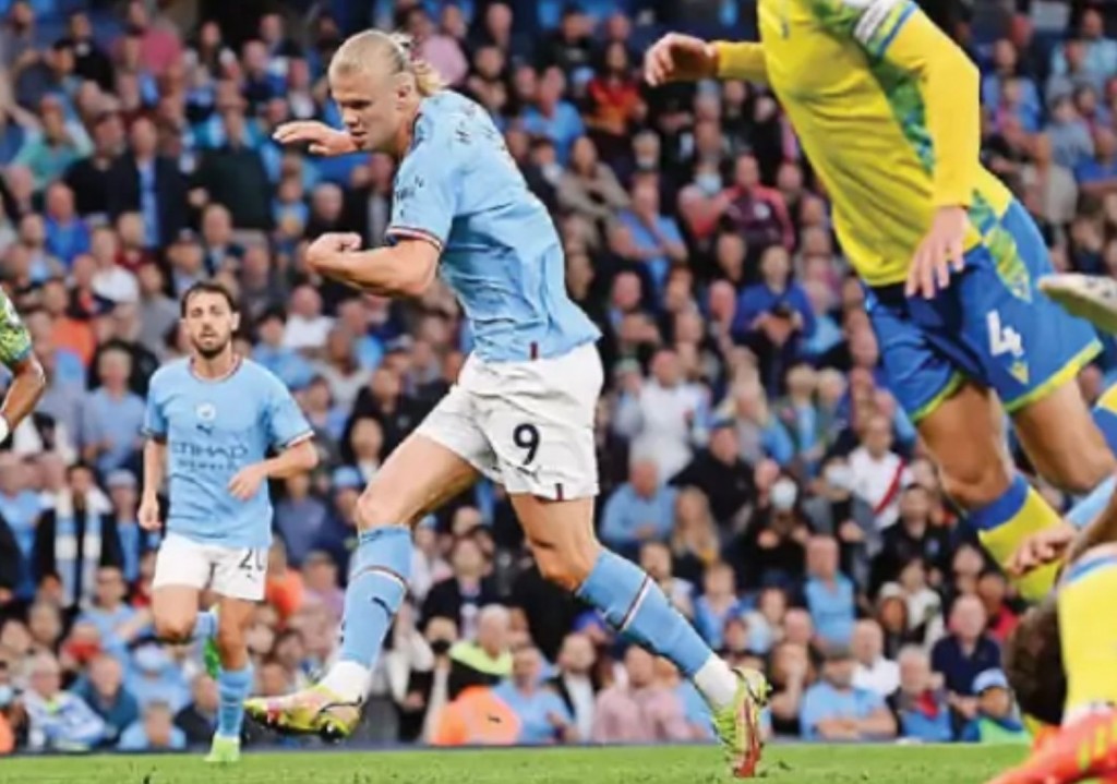 notts forest home 2022 to 23 2nd haaland goal