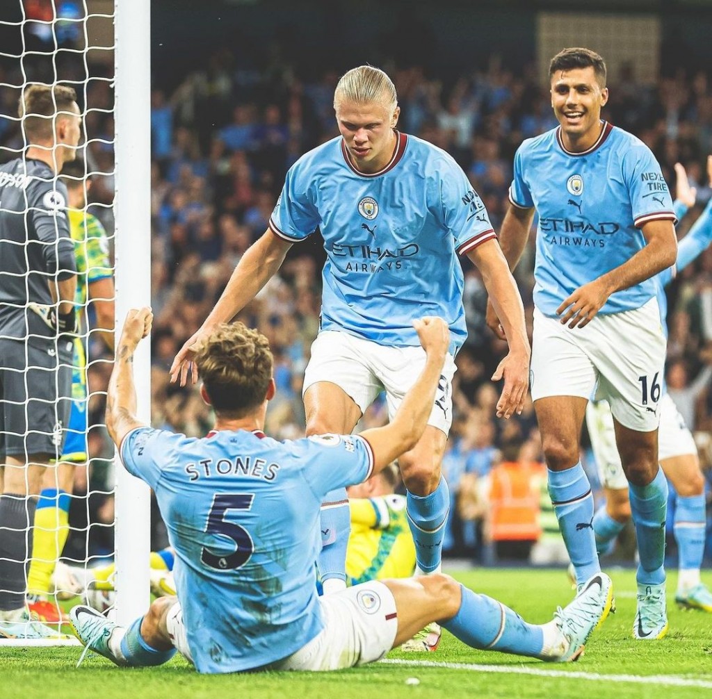 notts forest home 2022 to 23 3rd haaland goal