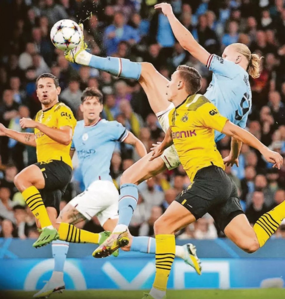 dortmund home 2022 to 23 haaland goal