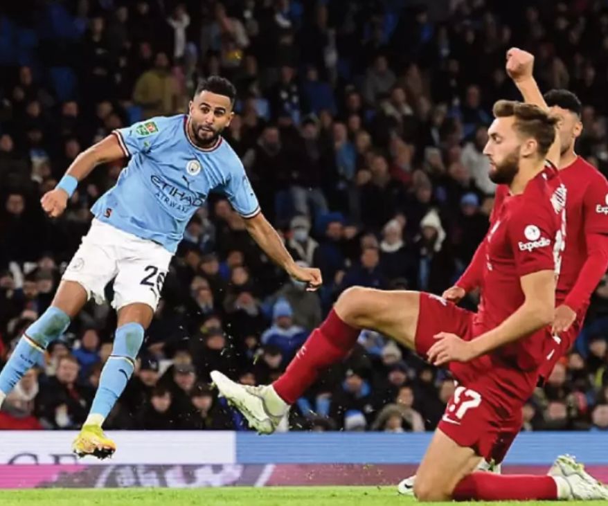 liverpool carabao cup 2022 to 23 mahrez goal2