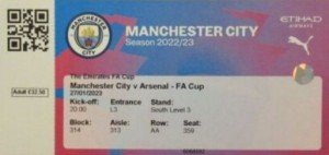 arsenal fa cup 2022 to 23 ticket