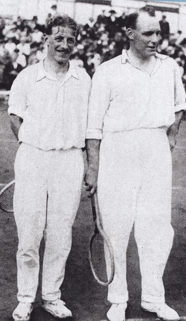 max woosnam on left wins gold mdal with noel turnbull