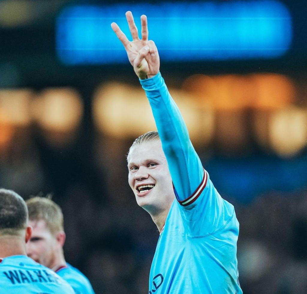 burnley home fa cup 2022 to 23 haaland hattrick2