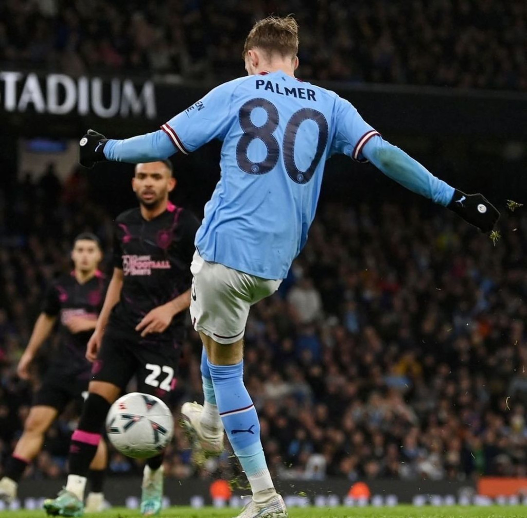 burnley home fa cup 2022 to 23 palmer goal